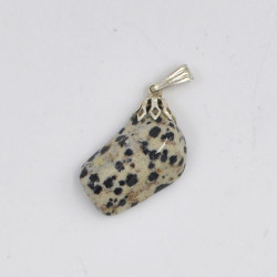 Jasper Dalmatian pendant 1PC