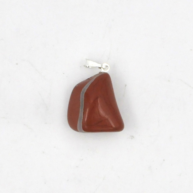 Jasper red pendant 1PC