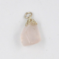 Girasol Quartz pink pendant 1PC