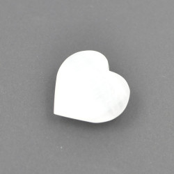 Selenite heart 4cm