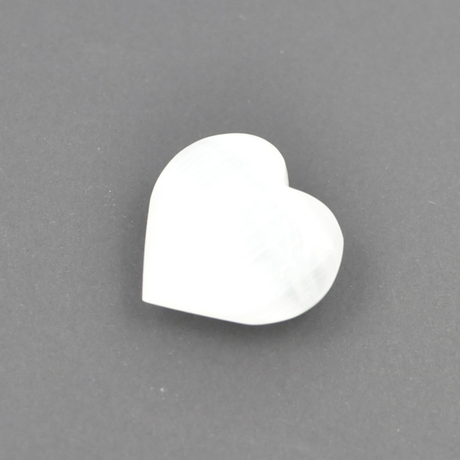 Selenite heart 4cm