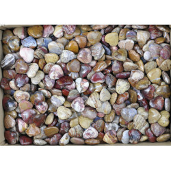 Jasper hearts (S/M) 500GR Jasper hearts (S/M) 500GR