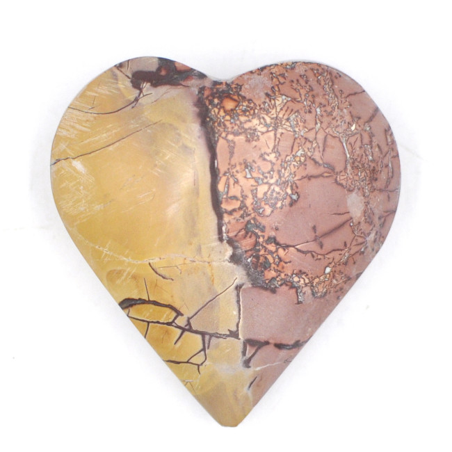 Jasper heart 6-7cm 1PC