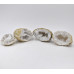 Rock Crystal geode 1PC