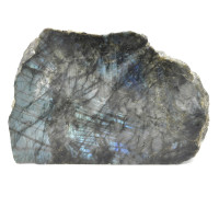 Labradorite with 1 polished side 1PC