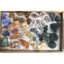 Mix tray with minerals L 1TRAY