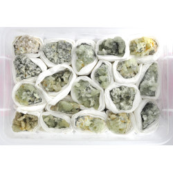 Prehnite clusters A 1TRAY