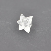 Rock Crystal Merkabastar 2-2.5 cm