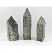 Chrysoprase obelisks 4-sided 1KG