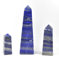 Lapis Lazuli obelisk 4-sided 500GR