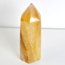 Limonite with Rock Crystal obelisk 6-sided 1PC (9) Limonite with Rock Crystal obelisk 6-sided 1PC (9)