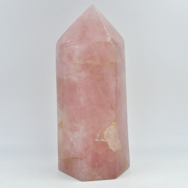 Rose Quartz obelisk 6-sided (2)