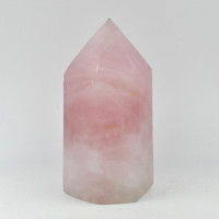 Rose Quartz obelisk 6-sided (3)