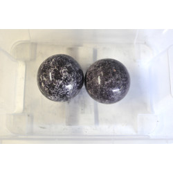 Lepidolite spheres 2PC 