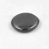 Hematite flat stone 1PC