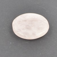 Rose Quartz flat stone 1PC