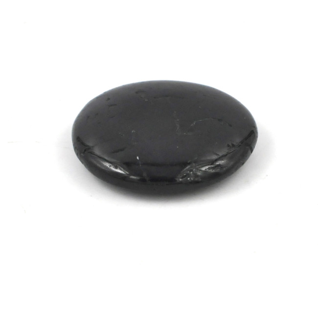 Tourmaline black flat stone 1PC