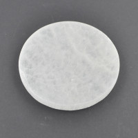 Selenite coaster disc 10cm