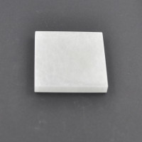 Selenite coaster square 7x7cm