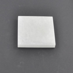 Selenite coaster square 7x7cm