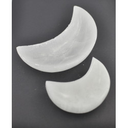 Selenite bowl Crescent