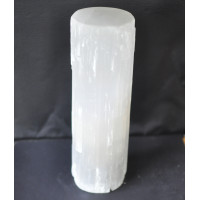 Selenite lamp cylinder 30cm