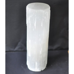 Selenite lamp cylinder 30cm