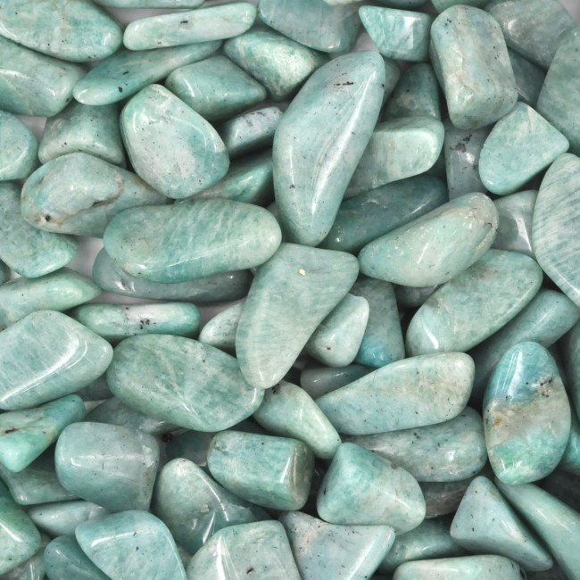 Amazonite tumbled stones (L) 100GR