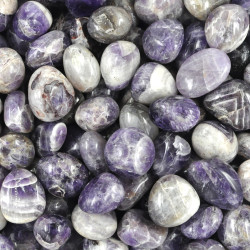 Amethyst tumbled stones (XL) 1KG Amethyst tumbled stones (XL) 1KG