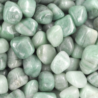 Aventurine green tumbled stones (XL) 250GR