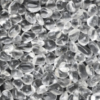 Rock Crystal tumbled stones (M) 250GR