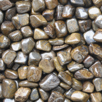 Bronzite tumbled stones (XL) 250GR