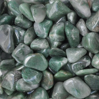 Chalcedony green tumbled stones (XL) 250GR