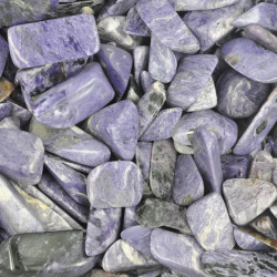 Charoite tumbled stones 100GR