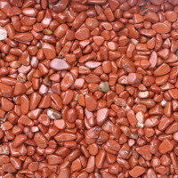 Jasper red tumbled stones (XS) 250GR