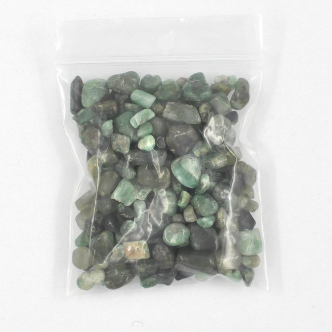 Emerald tumbled stones (XS) 100GR