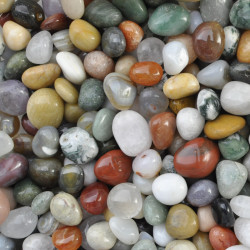 Tumbled stones mix (M) 1KG