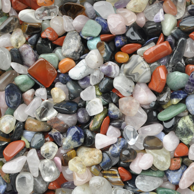 Tumbled stones luxury mix 1KG